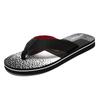 Large size slippers men's summer wear 2025 new beach shoes men's pinch sandals thick-soled non-slip flip-flops