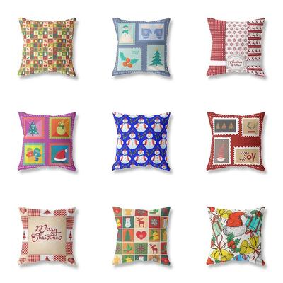 Home Decor Christmas Patterns Pillow Covers For Home Decor Pattern Cushion Cover Suitable For Sofa Bedroom Car Pillow Cover