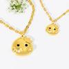 Porti 24k Gold 1.875g Snake Crown Necklace