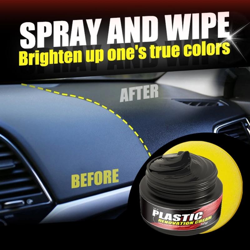Advanced Engine Restorer Sprayed Renews Plastic Trim Waterproof Protection Lasting Surfaces Restoration Color Enhancement
