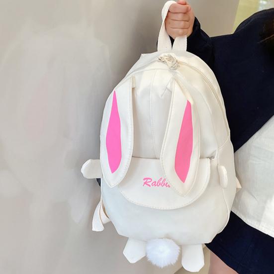 Kids Rabbit Backpack Cute Bunny School Bag with Adjustable Shoulder Straps Small Backpack for Preschool Boys Girls Kindergarten