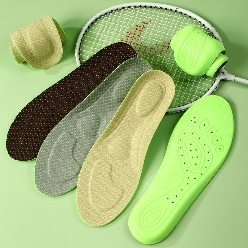 Military Training Odor-Resistant Sweat-Absorbing Arch Support Insoles for Long Standing Comfort