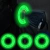 Car  Decoration LuminousIgnition Key Ring Stickers Keyhole Glowing Ring 3D Decals Electric Door Ring with Fluorescent Keyhole Ac
