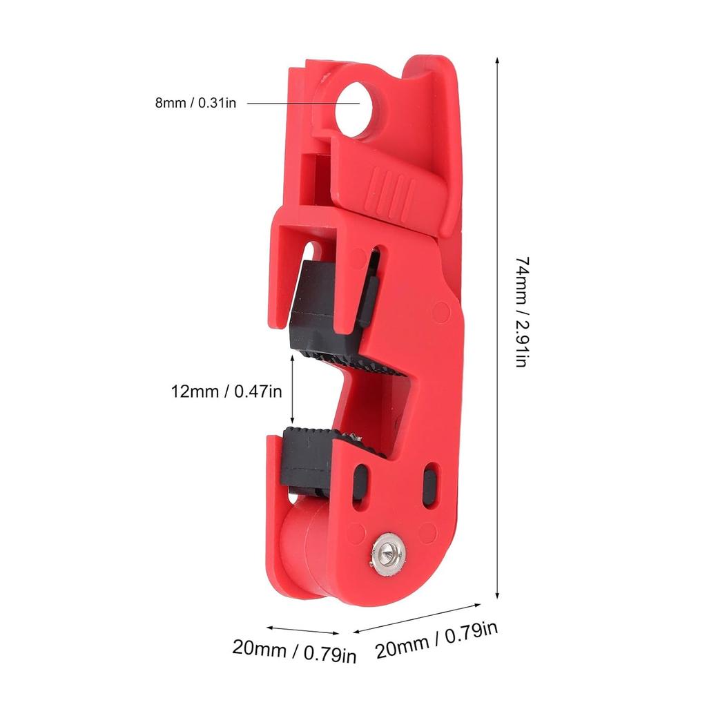 Circuit Breaker Lockout Device, 6 Pack Universal Breaker Lock Out Tag Out Device, Lockout Tagout Kit Lock Out Device for Industrial Equipment Fixing