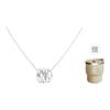 TIMELESS Eternal Series Little Apple Temperament Stainless Steel Necklace Women's 12143383 35000638-Silver F