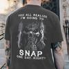 Summer Plus Size Short Sleeved T Shirts 3D Skull Print Men's Casual Fashion T-shirt Men's