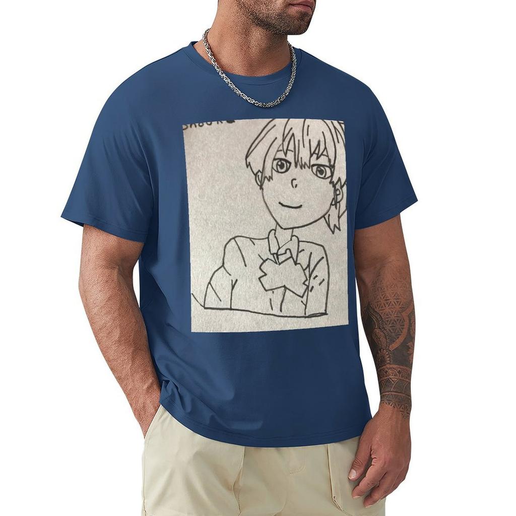 Shouko Nishimiya (Z Hlasu ticha) Od Ash Tričko Estetické Oblečení Vintage Anime Tričko Grafická Trička Pánská