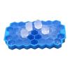 1PC Ice Cube Tray Silicone Flexible 37 Cubes Ice Trays Freezer with Lid for Chilled Drinks Whiskey Cocktails Kitchen Accessories