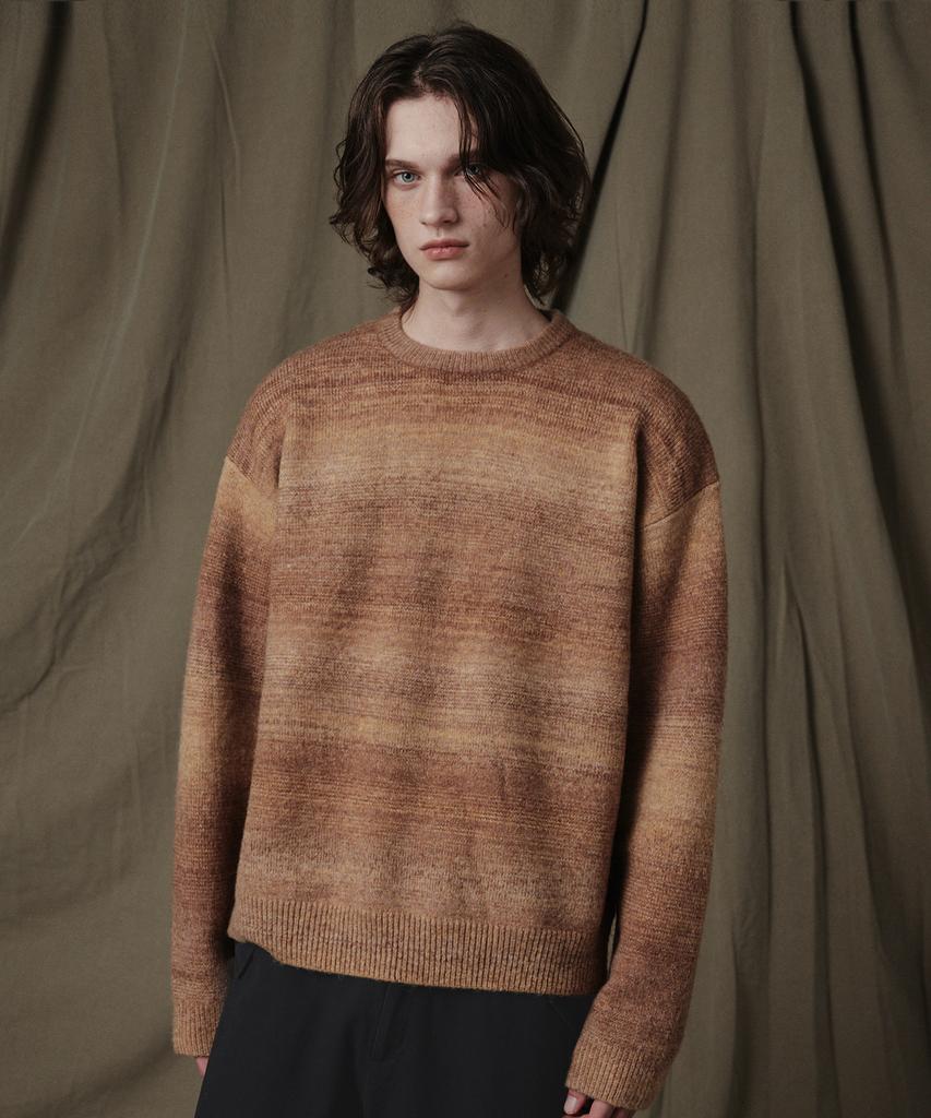 GLW Gradient Brushed Knit Brown
