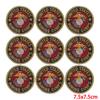 10 Pcs/lot Embroidery Patch Iron On Patches For Clothing Patches On Clothes Jackets Decor Applique Sew Supplies