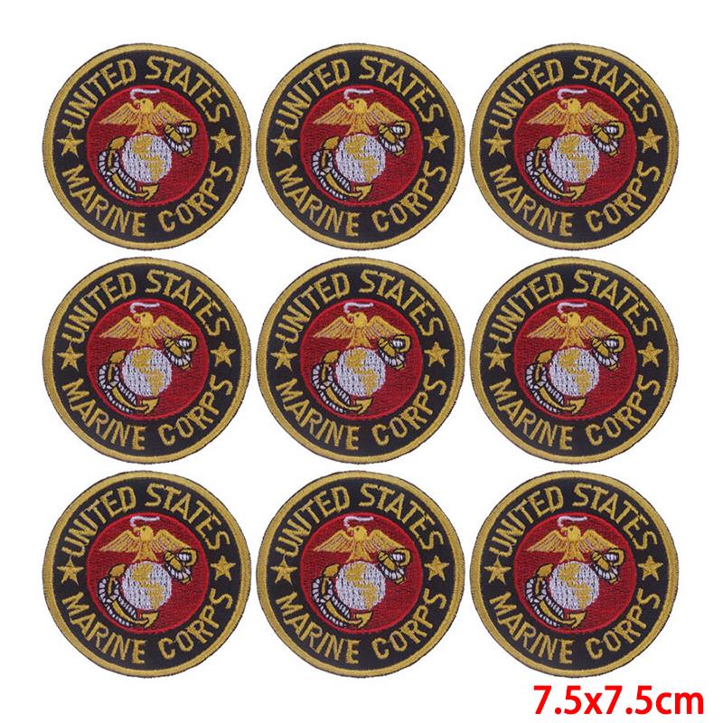 10 Pcs/lot Embroidery Patch Iron On Patches For Clothing Patches On Clothes Jackets Decor Applique Sew Supplies