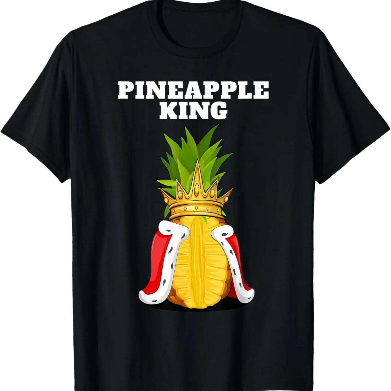 Pineapple Christmas Xmas Lights T-Shirt S