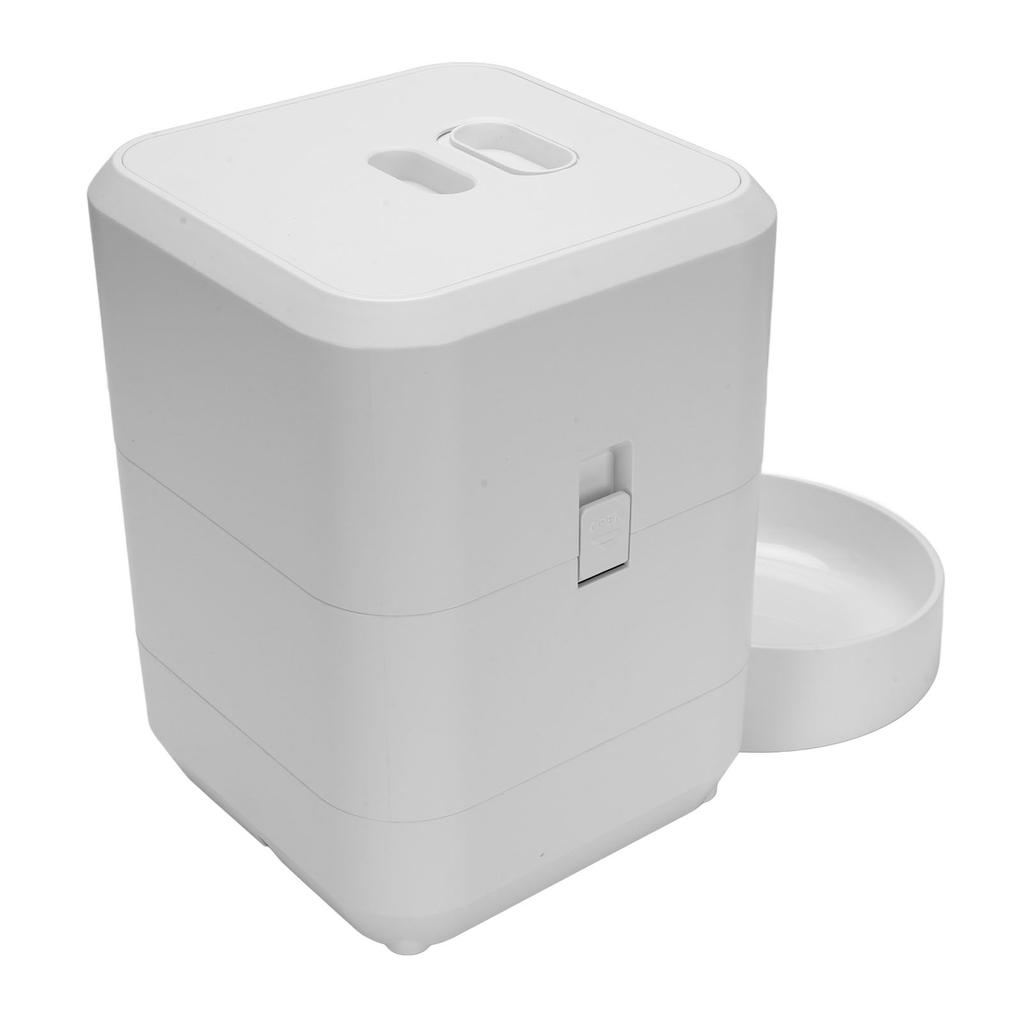 Automatischer Futterspender für Haustiere, zeitgesteuerte Fütterung, Portionskontrolle, bequeme WLAN-Verbindung, Trockenfutter für Katzen und Hunde