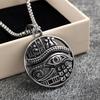 European Retro Eye of Horus Charm Necklace for Men