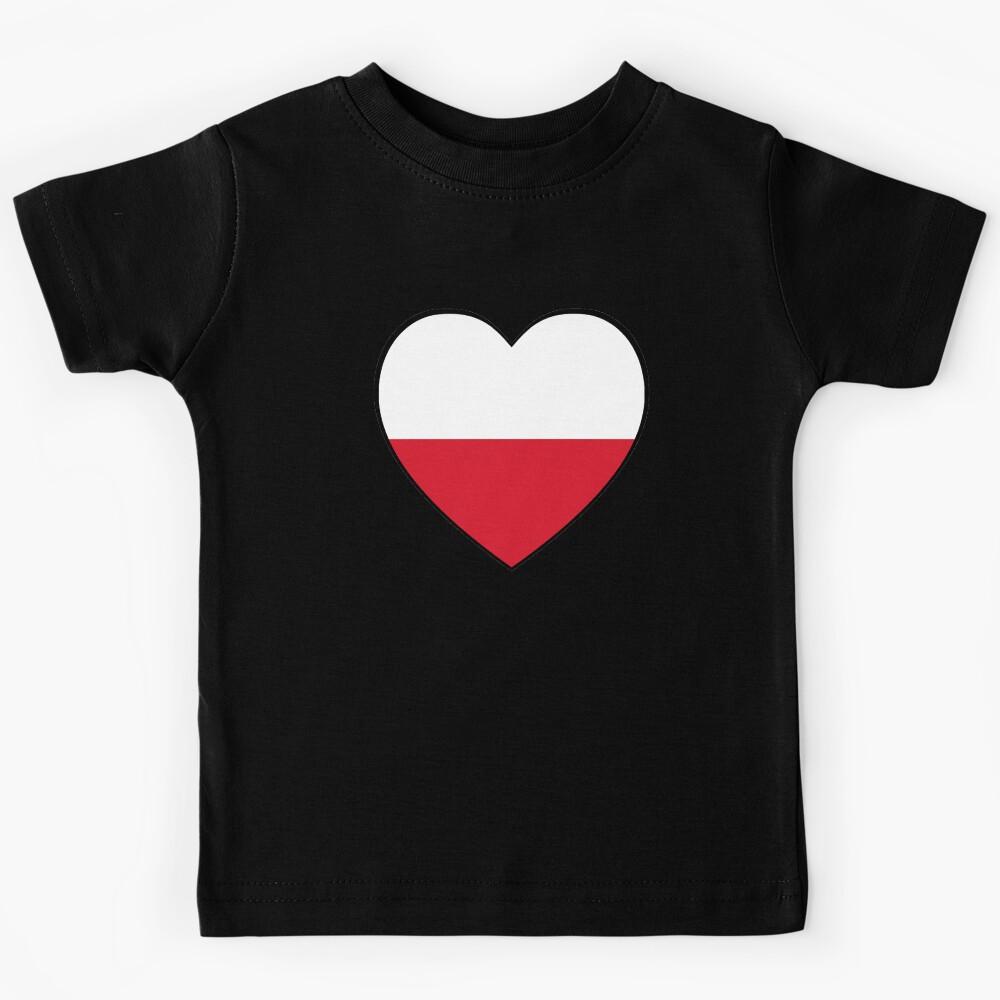 Poland Heart Kids T-Shirt 120