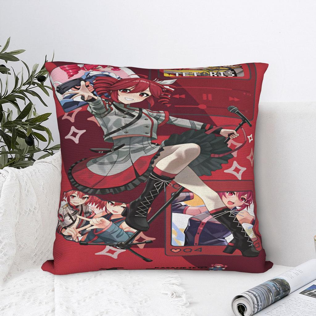 Teto Kasane Pillow Cover Kawaii Pillow Case For Living Room Sofa Design Cushion Cover Gift Idea