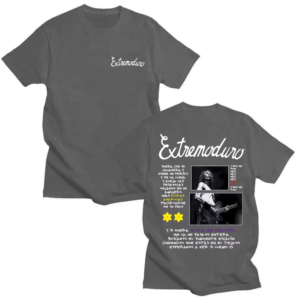 Rock Band Extremoduro Tour 2026 Tshirts Men Women Fashion Vintage Oversized T Shirts Male Casual Cotton New T Shirts Streetwear