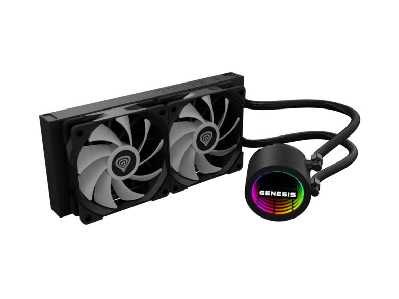 GENESIS Hydria 240 ARGB Liquid Cooling, Black