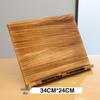 Adjustable Solid Wood Reading Rack for Students & Adults