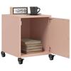 Pink Nightstand 36 x 38.5 x 43.5 cm Steel