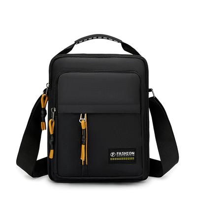 Męska torba typu crossbody, pojedyncza torba na ramię, duża pojemność, torba do przechowywania, modna, wielokieszeniowa, biznesowa torba typu crossbody