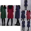 Timeless Vintage Women Long Sleeve Pullover V Neck Tunic Dress For Casual Elegance