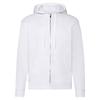 Fruit of the Loom Unisex Adult Classic Plain Hooded Jacket