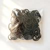 Net Celebrity High Elasticity Thin Hair Tie - Small Circle Style for Girls