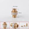 1/8" 1/4" 3/8" 1/2" 3/4" BSPP Male Full Thread Barrel Nipple Bulkhead Brass Connector Water Tank Fitting