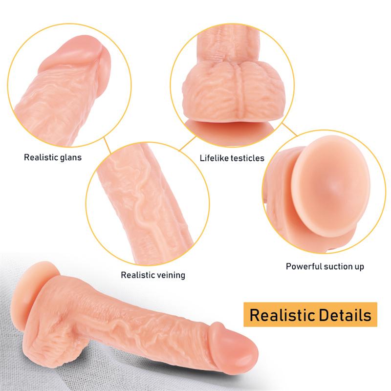 Woman Bedroom Masturbator Real Sensation Dildo Adult Products