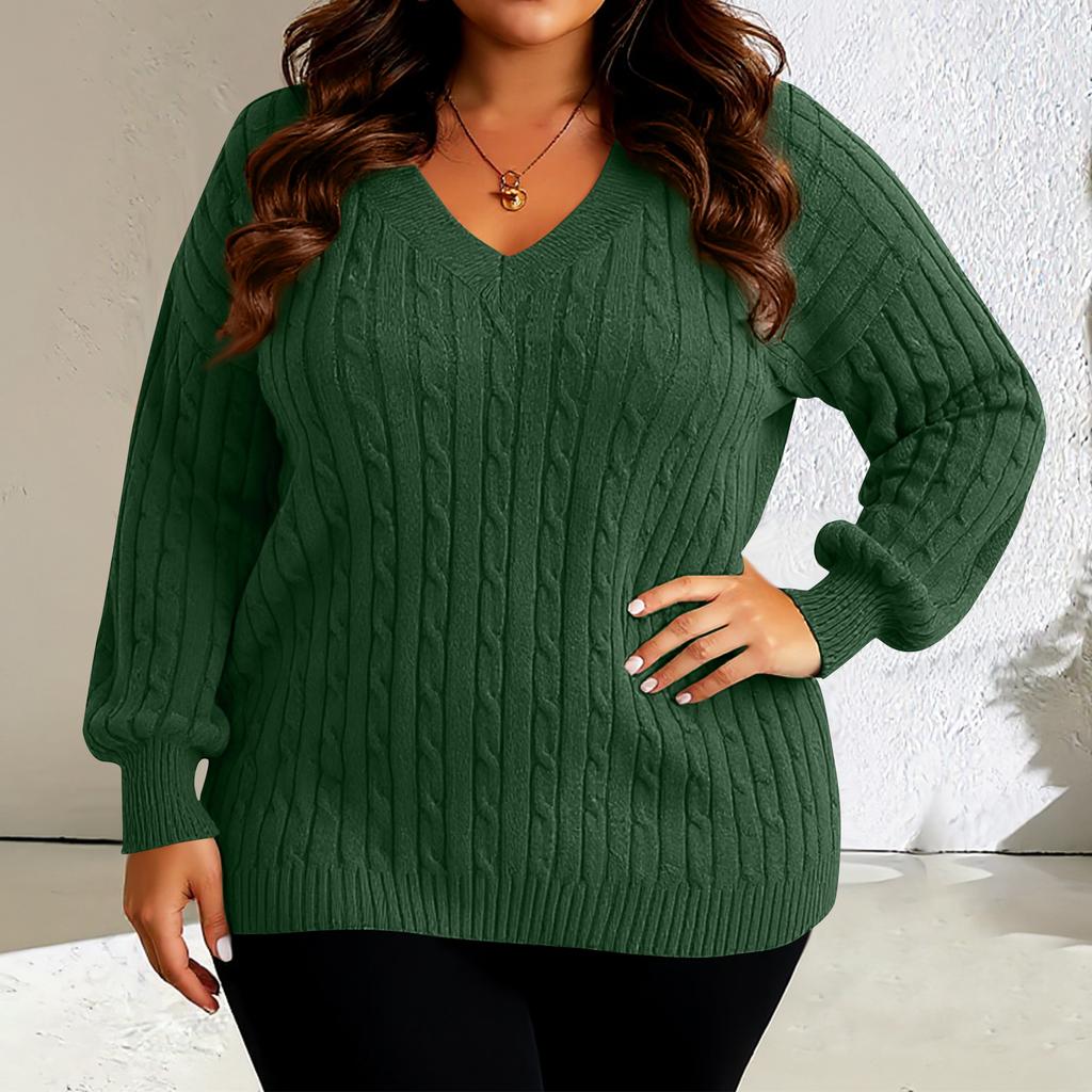 Women's Fashion Casual Solid Color Oversized  Long Sleeve Loose Fit Top