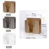 Wall Mounted Phone Organizer Beside Bed Storage Shelf No Drilling Self-Adhesive Mobile Phone Charging Station Remote Control Wall Holders for Living