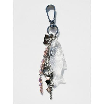SIMILLENT FISH ME A WISH KEYRING_Dreamy Pink