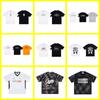 Streetwear Graphic Print Loose Fit Cotton T-Shirt Men Women Teens Casual Unisex Short Sleeve Tee