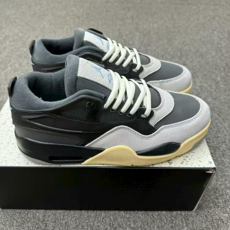 Men Women Low Top Retro Basketball SneakersMesh Upper Rubber Sole Cushioned Comfortable Casual Sport Shoes