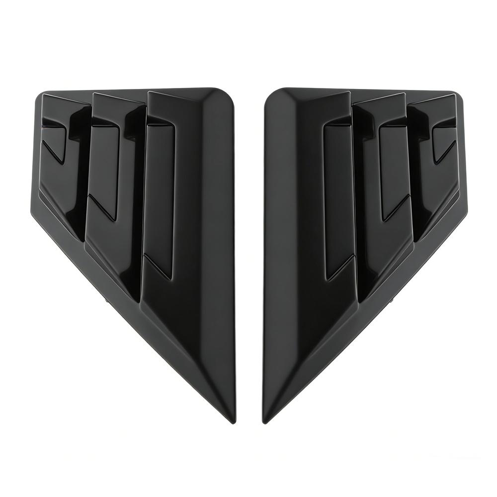 Car Rear Triangle Window Shutters Cover for Toyota C-HR CHR C HR 2016 - 2022 Window Louvers Trim Sticker Styling Accessories