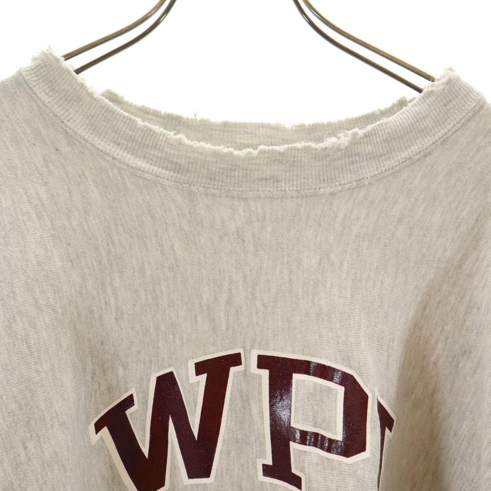 Champion 90s Old embroidered tag reverse weave Long sleeve sweat trainer Men's Used