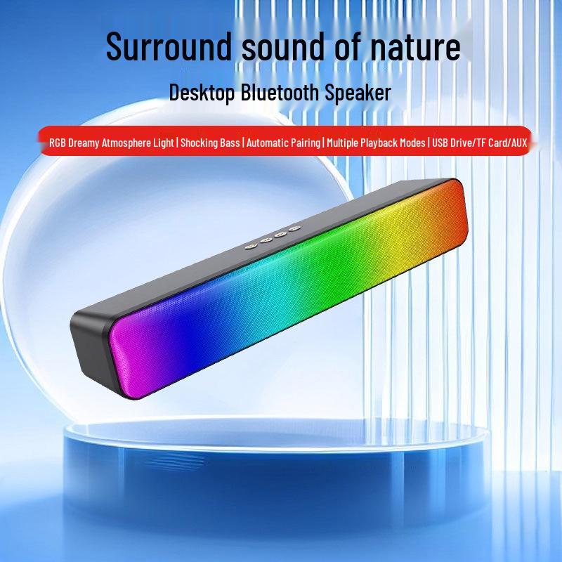 Wireless Bluetooth Speaker M8: Automatic Memory Matching, High-Quality Sound, Large Volume, Perfect for Home, Outdoor, and Car Use.