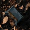 Camping Incense Burner Stainless Steel Mini Wood Stove Aromatherapy Burner Desktop Bonfire Stove for Outdoor Home Desk
