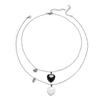 Pearl water drop pendant, multi-layer stacked necklace, women's high-end beaded necklace, niche light luxury jewelry