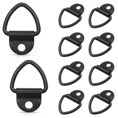 Biqing 10pcs Tie Down Rings 304 Stainless Steel High Hardness