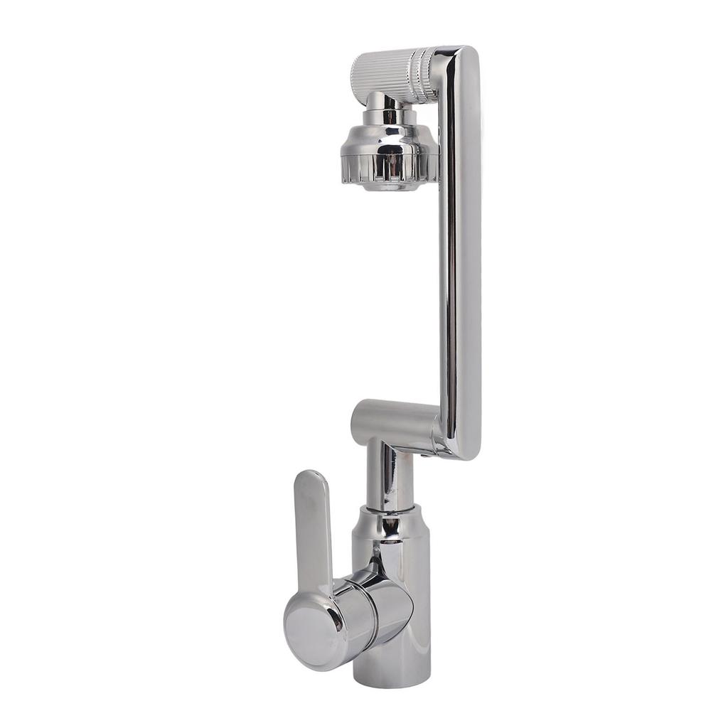  Swivel Faucet Stainless Steel Electroplating 360 Degrees Rotation Kitchen Hot and Cold Wat
