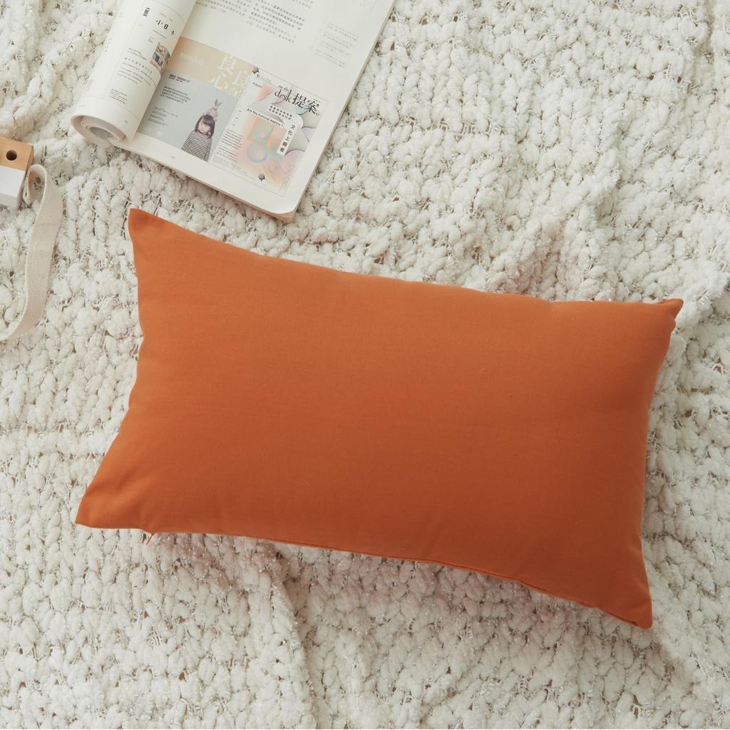 Neue Halloween Polyester-Baumwolle Kariert Gestreift Einfarbig Kissenbezug Kissenhülle Enthält Keine Füllung