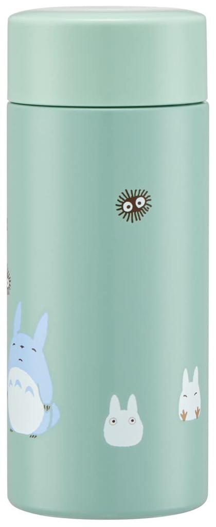 Skater 250ml Stainless Steel Water Studio Ghibli Neighbor Style Ultra-Lightweight Bottle, "My Totoro" 2-A