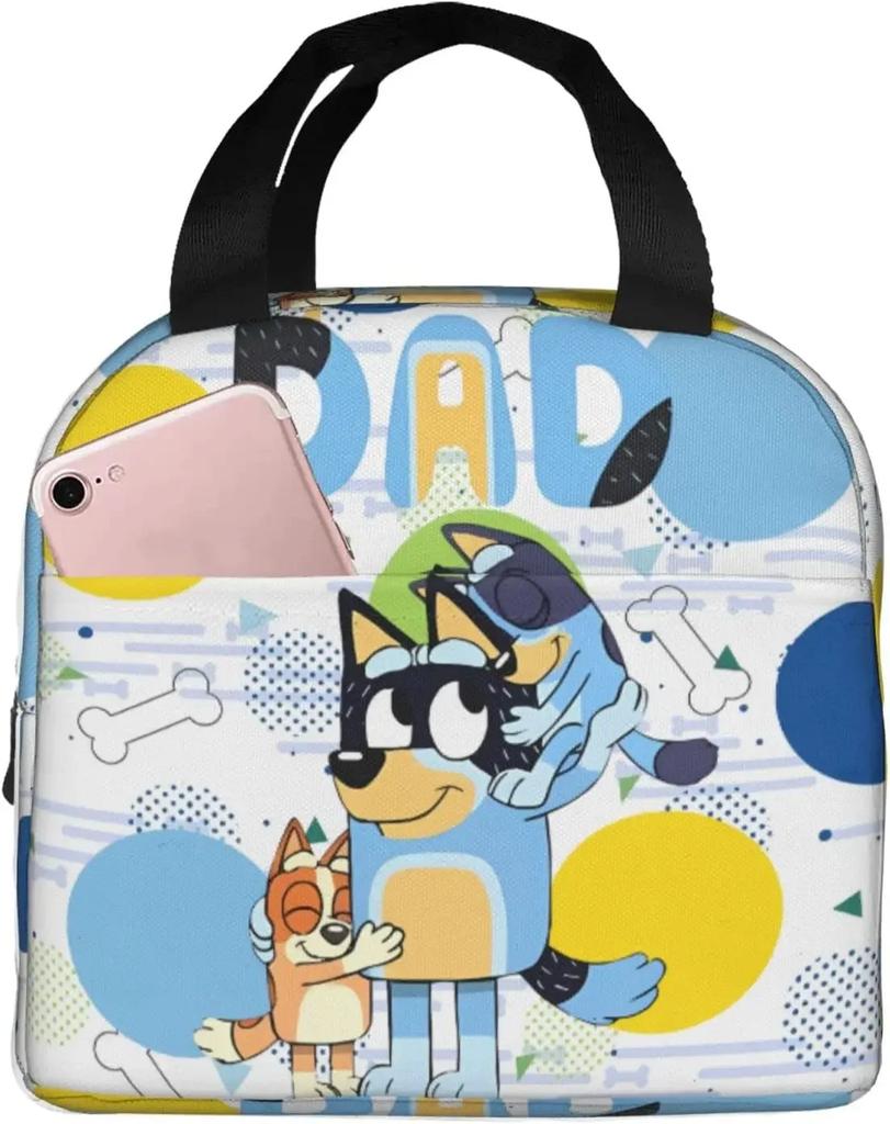 Lunch Bag Cartoon Portable Thickened Hot and Cold Rice Bag Lunch Box Handbag