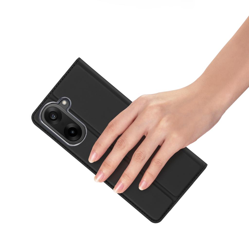 For OnePlus Ace 5 Racing 5G/OnePlus Nord CE5 5G Case DUX DUCIS Skin Pro Series Leather Stand Cover Card Holder