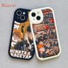 Volleyball Haikyuu Anime Phone Case for Iphone 14 13 11 12 Pro MAX 13 12 MiNi 7 8plus 14 13 11 PRO X XS 12 11 XR Lambskin Covers