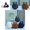 Charming Cartoon Bear Plush Toy Keyring Delightful Keychain For Bags And Accessories