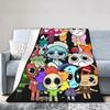 Super Soft Knitted Throw Blankets for Bedding Couch Bedspread Dandys World Vee Shelly Goob Gigi Fleece Cartoon