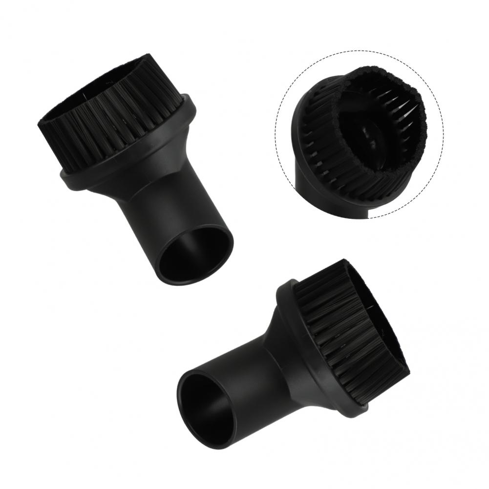 Compatible 35mm Inner Diameter Round Dust Brush for Vacuum Cleaners Pack of 2
